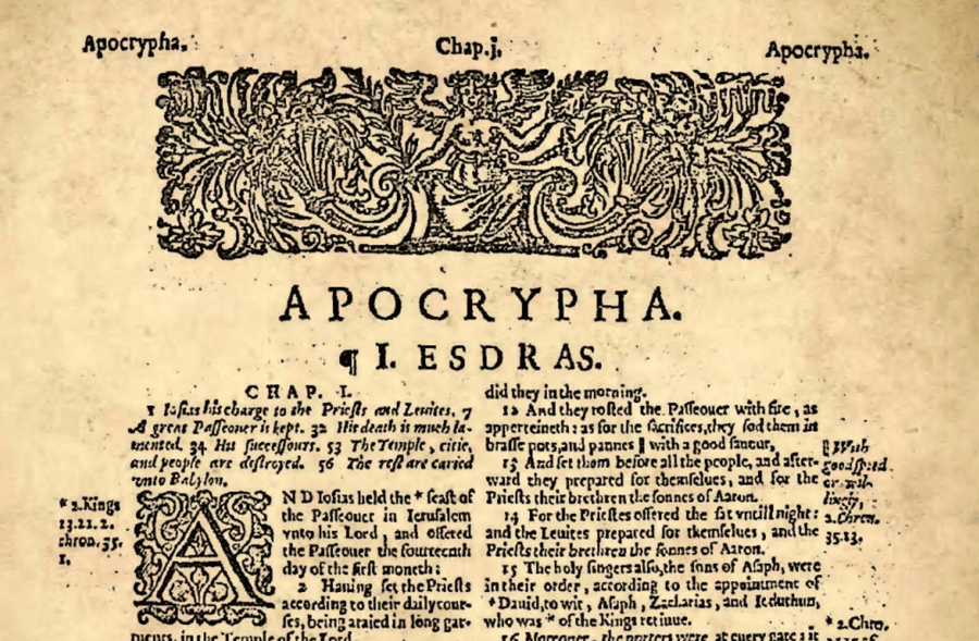 What about the Apocrypha?
