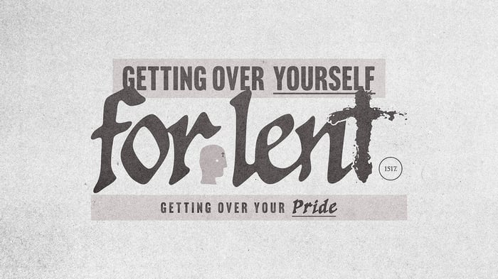 Getting Over your Pride