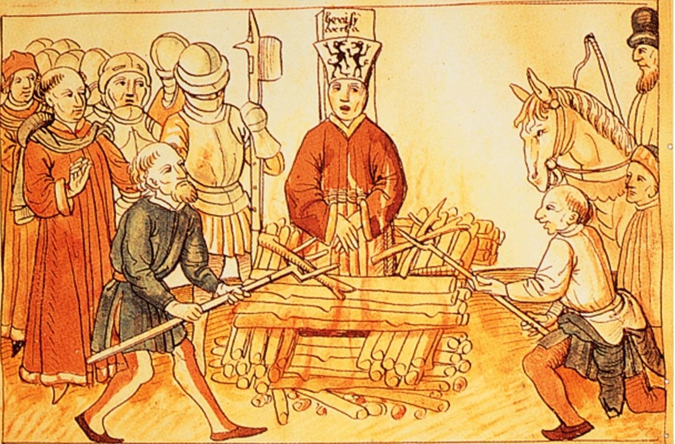 Three Popes and the Burning of Jan Hus