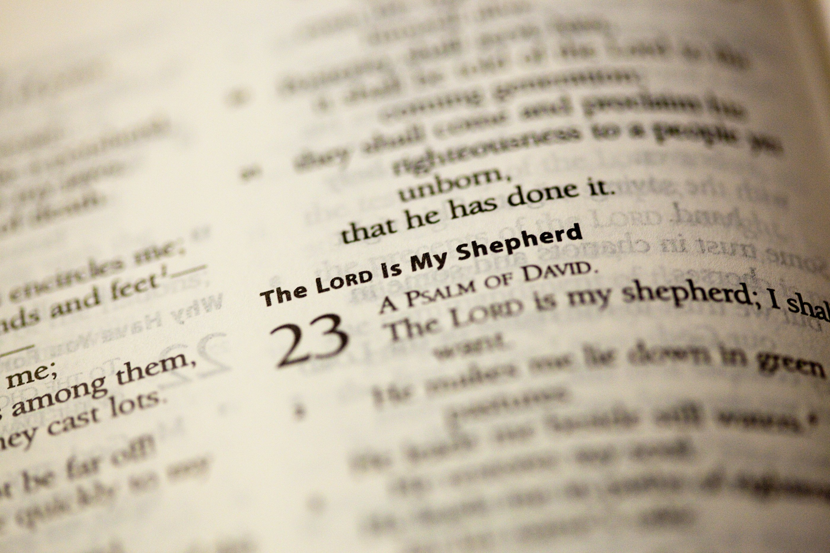 Psalm 23 and the Apostles' Creed