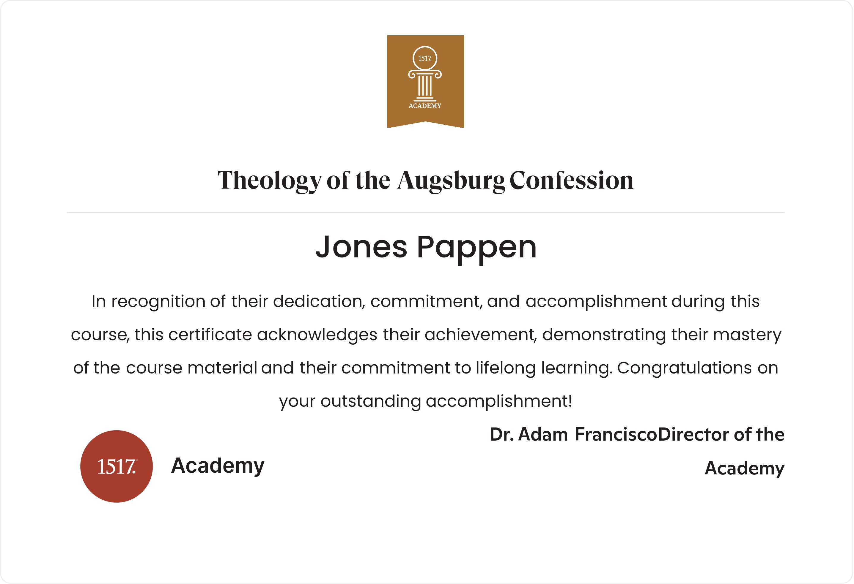 Theology of the Augsburg Confession