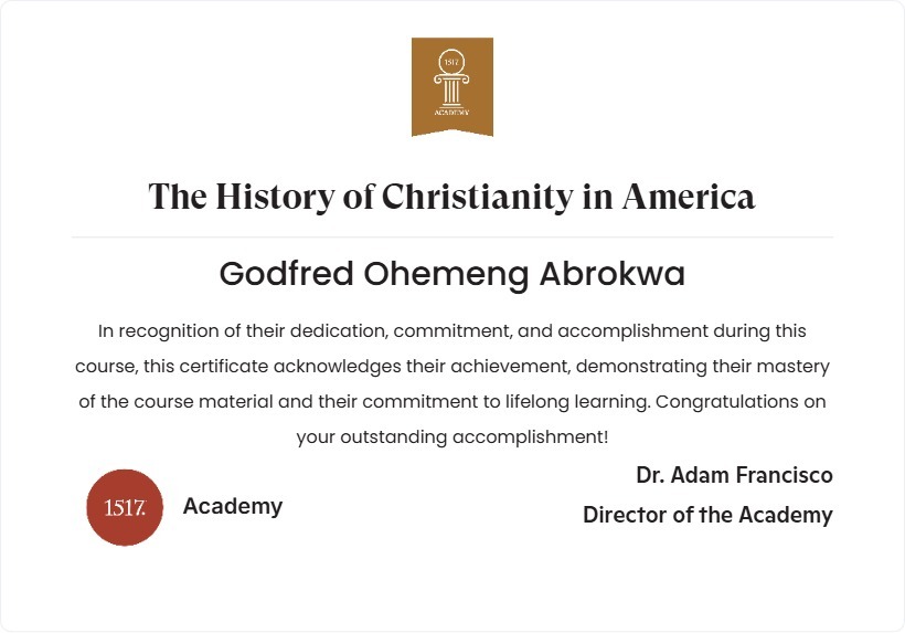 The History of Christianity in America