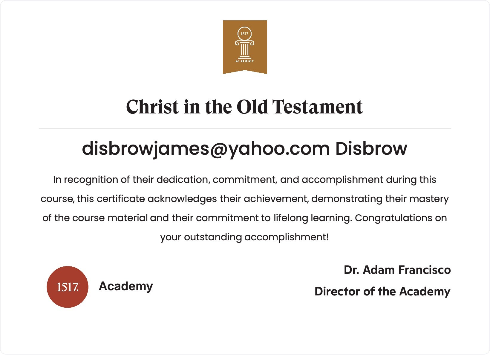 Christ in the Old Testament