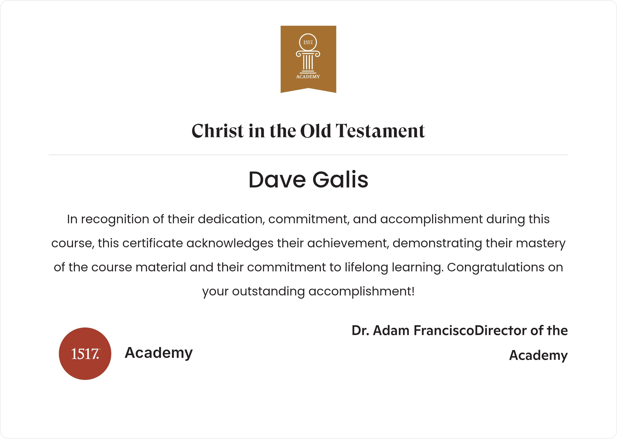 Christ in the Old Testament