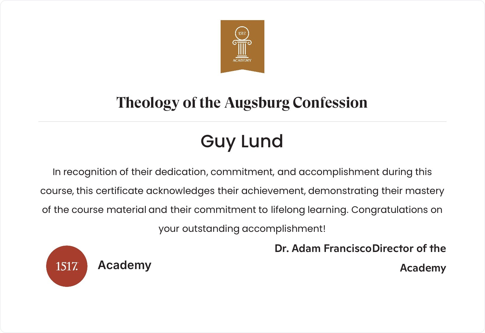 Theology of the Augsburg Confession