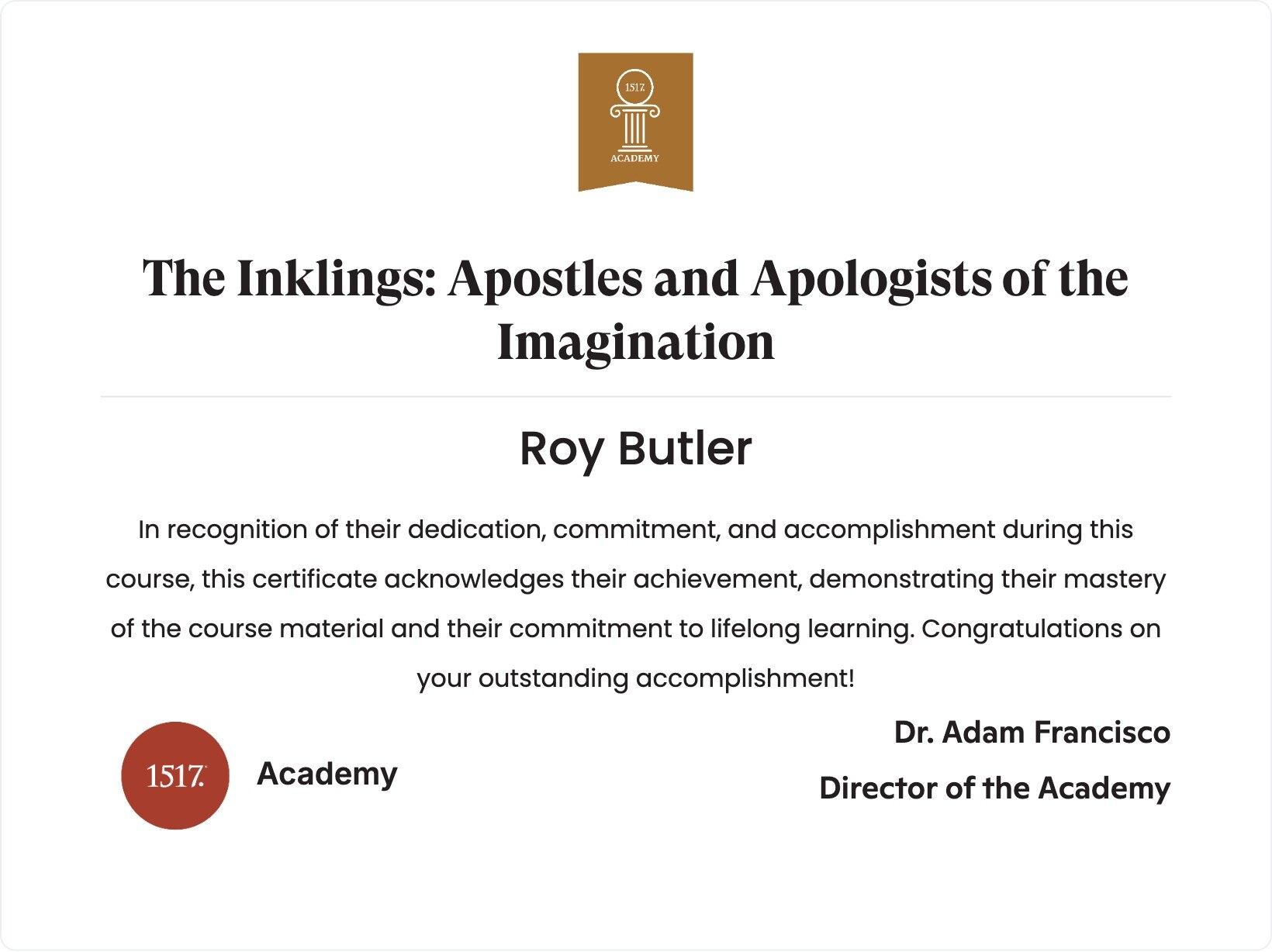 The Inklings: Apostles and Apologists of the Imagination
