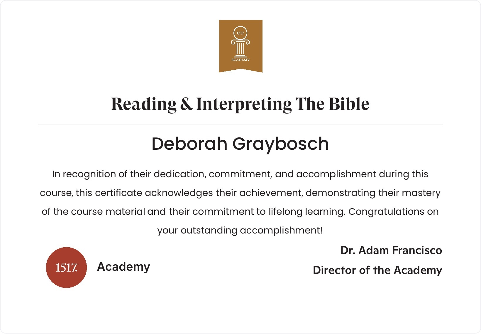 Reading & Interpreting The Bible