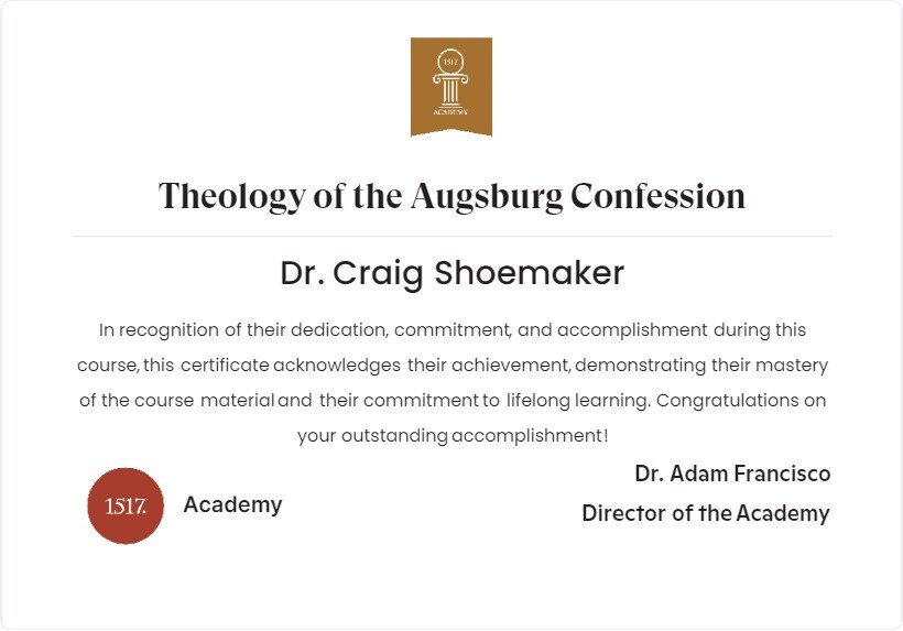 Theology of the Augsburg Confession
