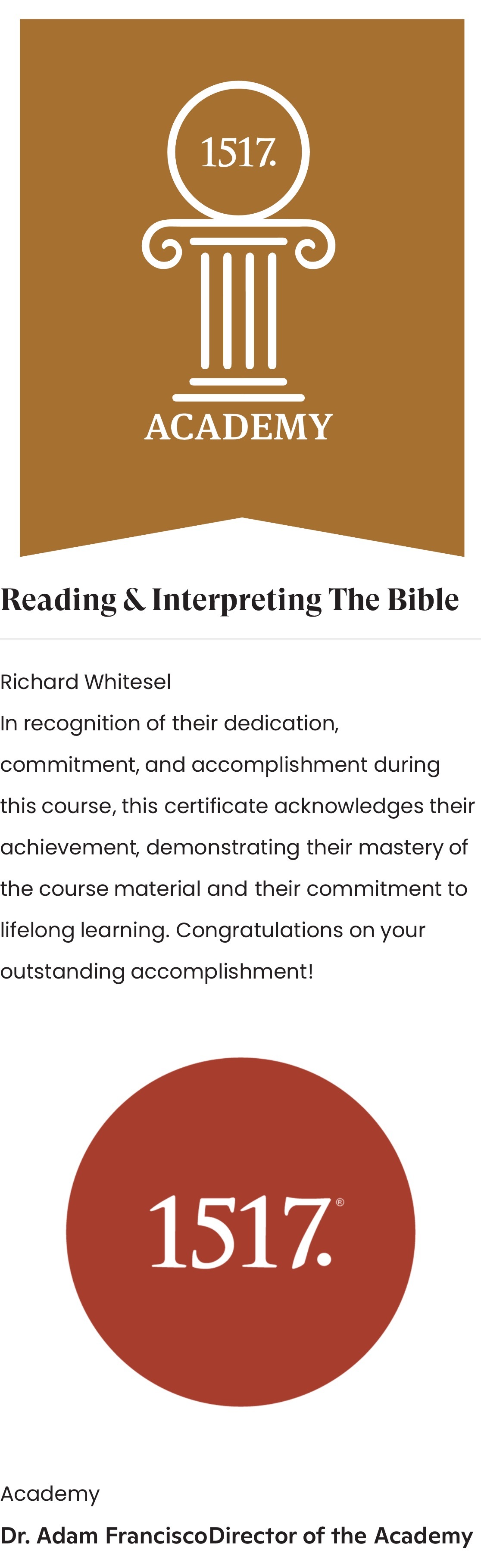 Reading & Interpreting The Bible