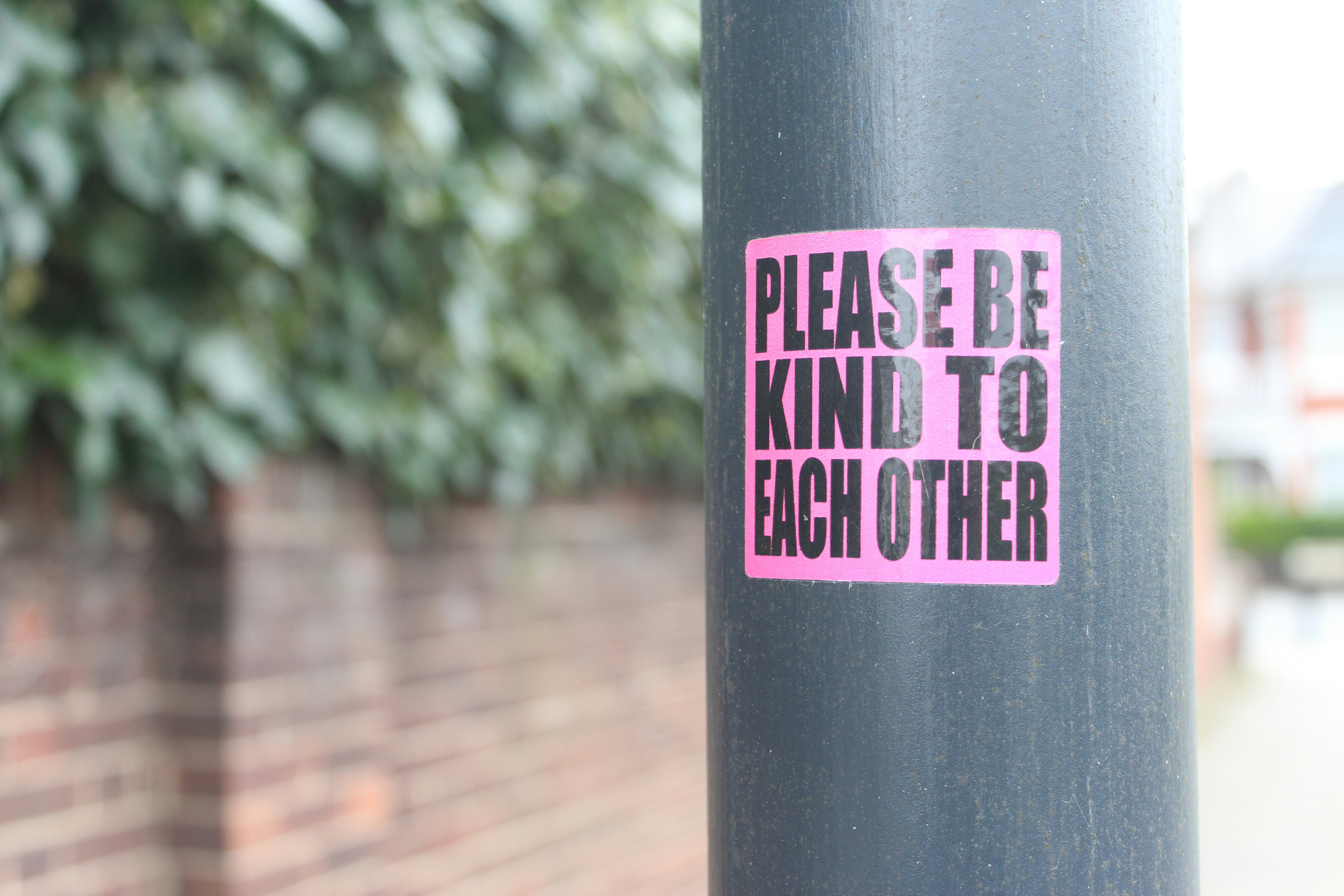 Be Kind...But Why?